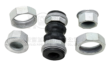 香港港島筲箕灣<a href=http://www.xinrunjianxiang.com.cn target=_blank class=infotextkey>絲扣橡膠接頭</a>分解圖